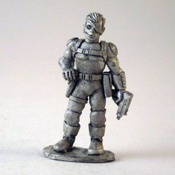Paramilitary Goon Leader - Grizzled Eye Patch head